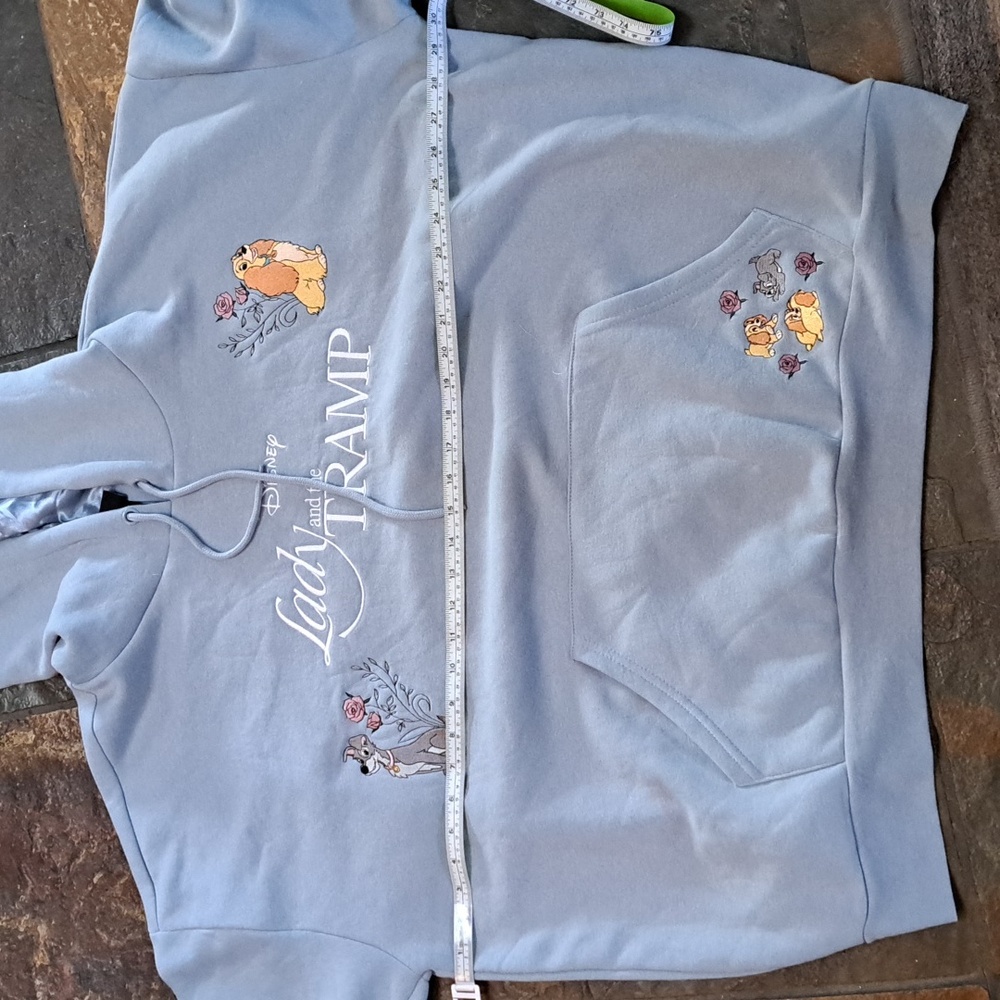 Disney Blue Lady and the Tramp Women's Hoodie - Picture 16 of 16